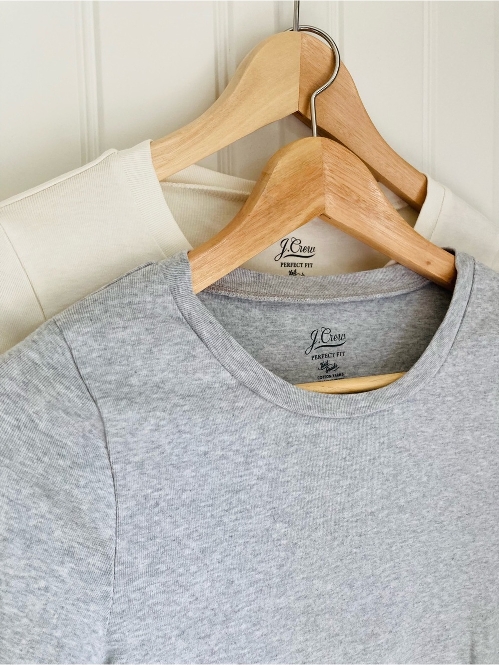 J. Crew Perfect Fit Long Sleeve Tees | Set of 2 | M